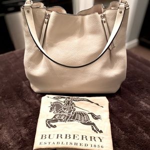 Burberry Maidstone Check leather shoulder bag